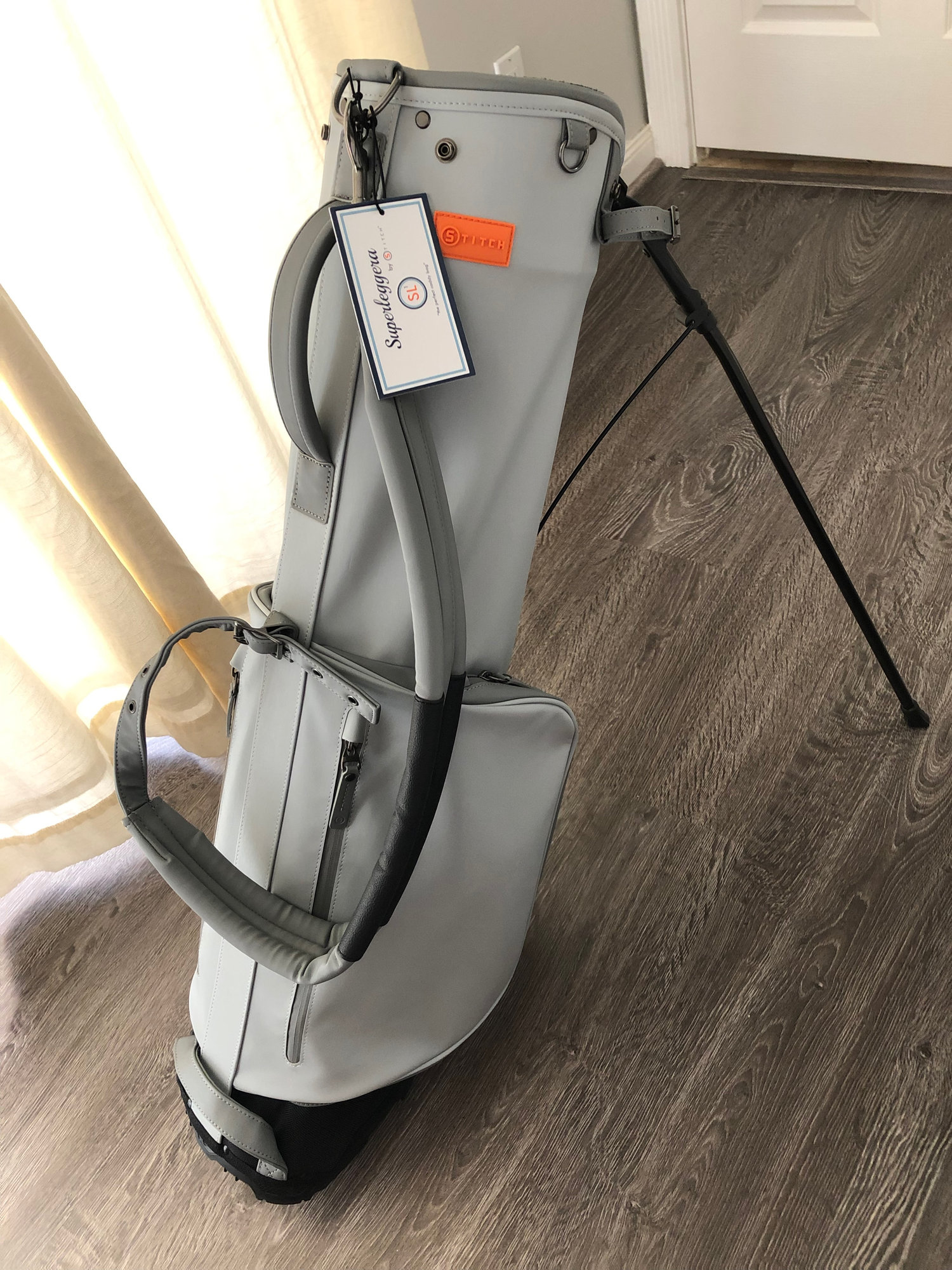 SOLD Stitch SL1 Superleggera Leather Golf Bag For Sale ArchiveFor