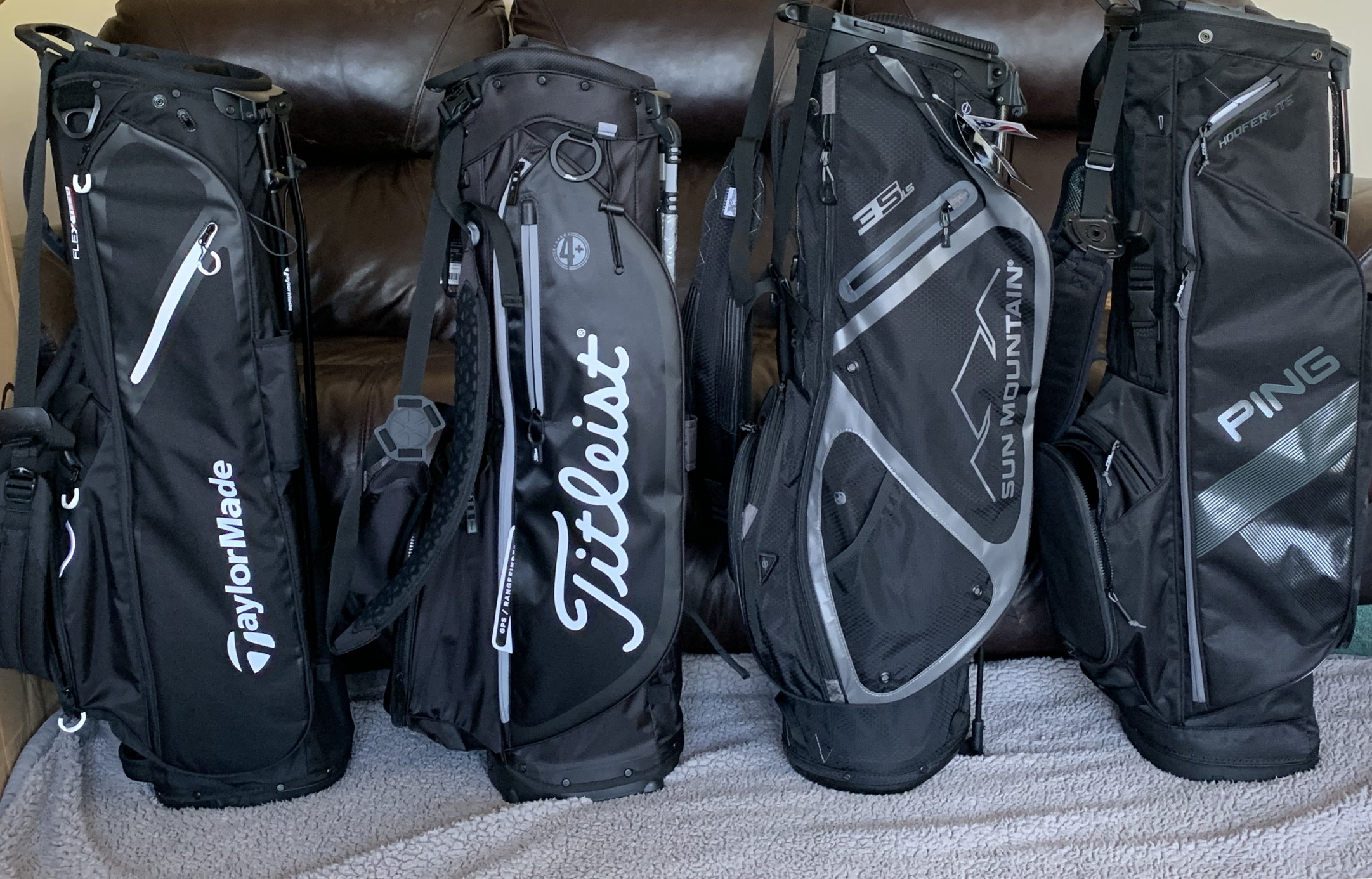 2019 Ping or 2019 Titleist or 2019 Sun Mountain Bags Any info yet