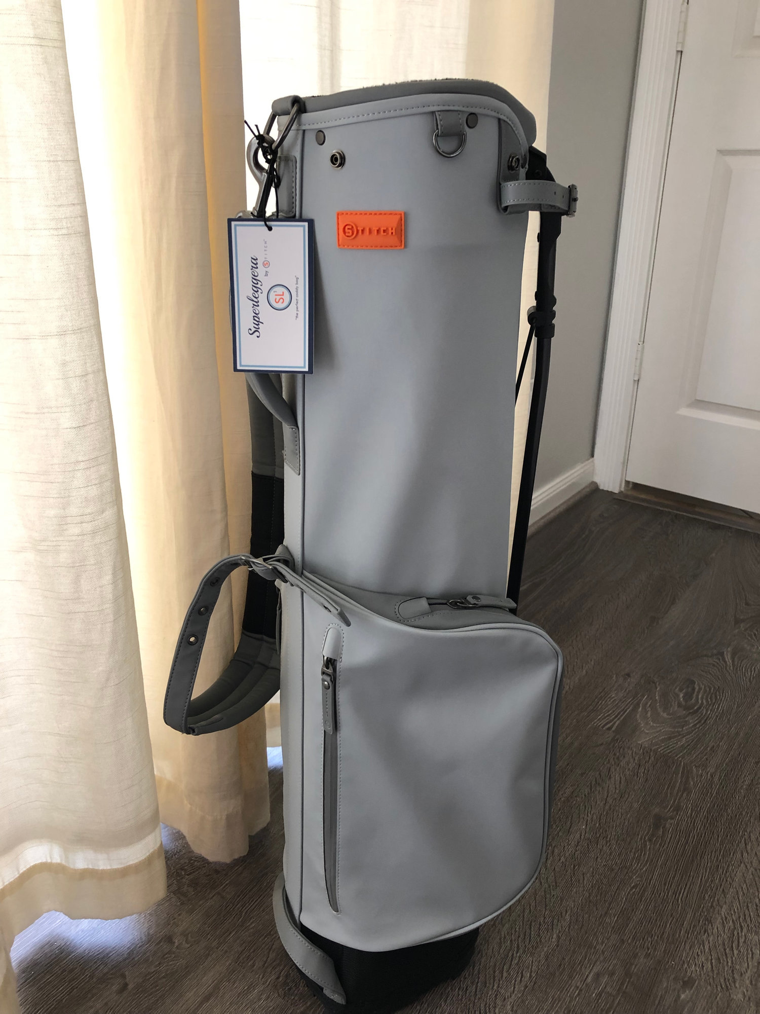 SOLD Stitch SL1 Superleggera Leather Golf Bag For Sale ArchiveFor