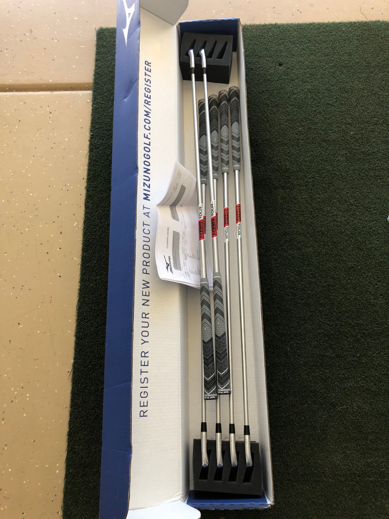 Mizuno MP20 HMB/ MMC Combo, KBS C-Taper lite 110S. Fuji Atmos Black 6(S