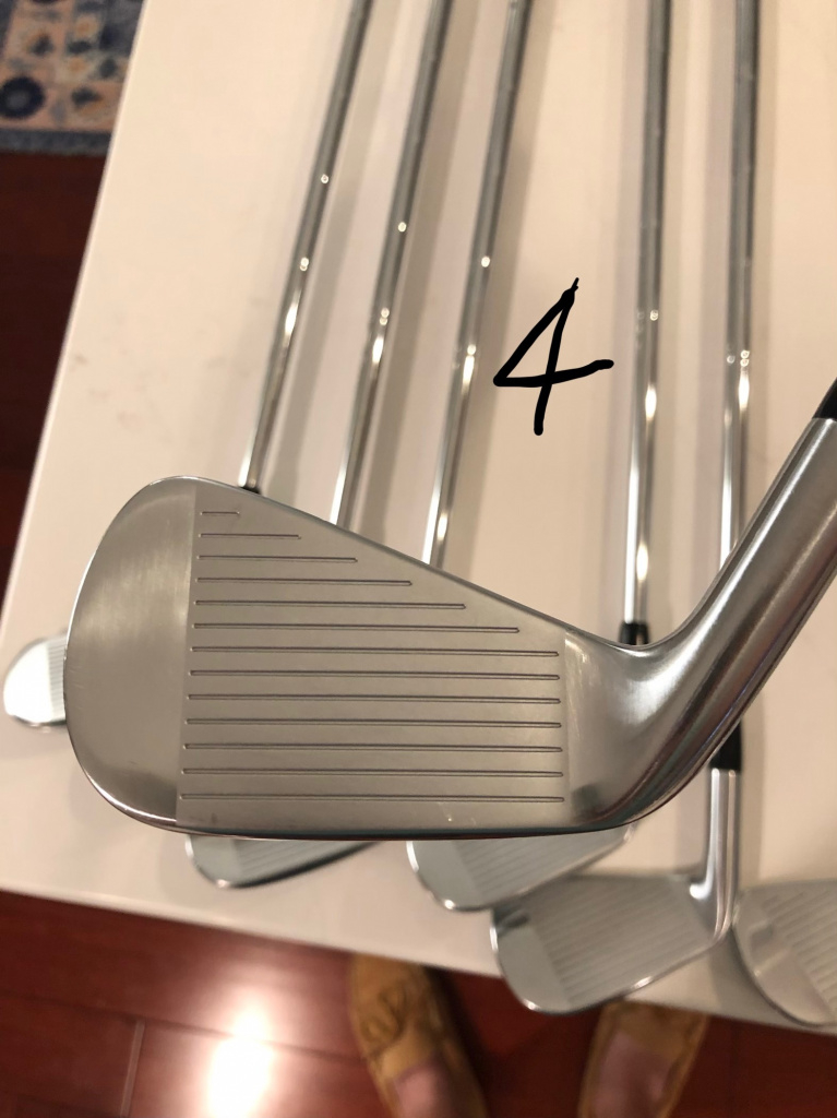 TaylorMade P760 3PW w/ Tour Issue X100, TaylorMade Raw Milled Grind