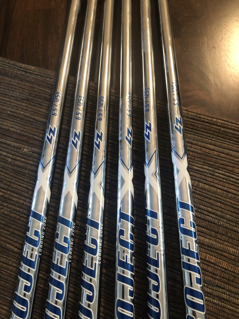 Project X LZ 6.5 irons shafts new pulls 5 PW For Sale ArchiveFor