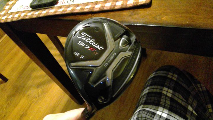 Bois De Parcours Titleist 917F2 16,5° - Graphite Rigide, Droitier, Occasion