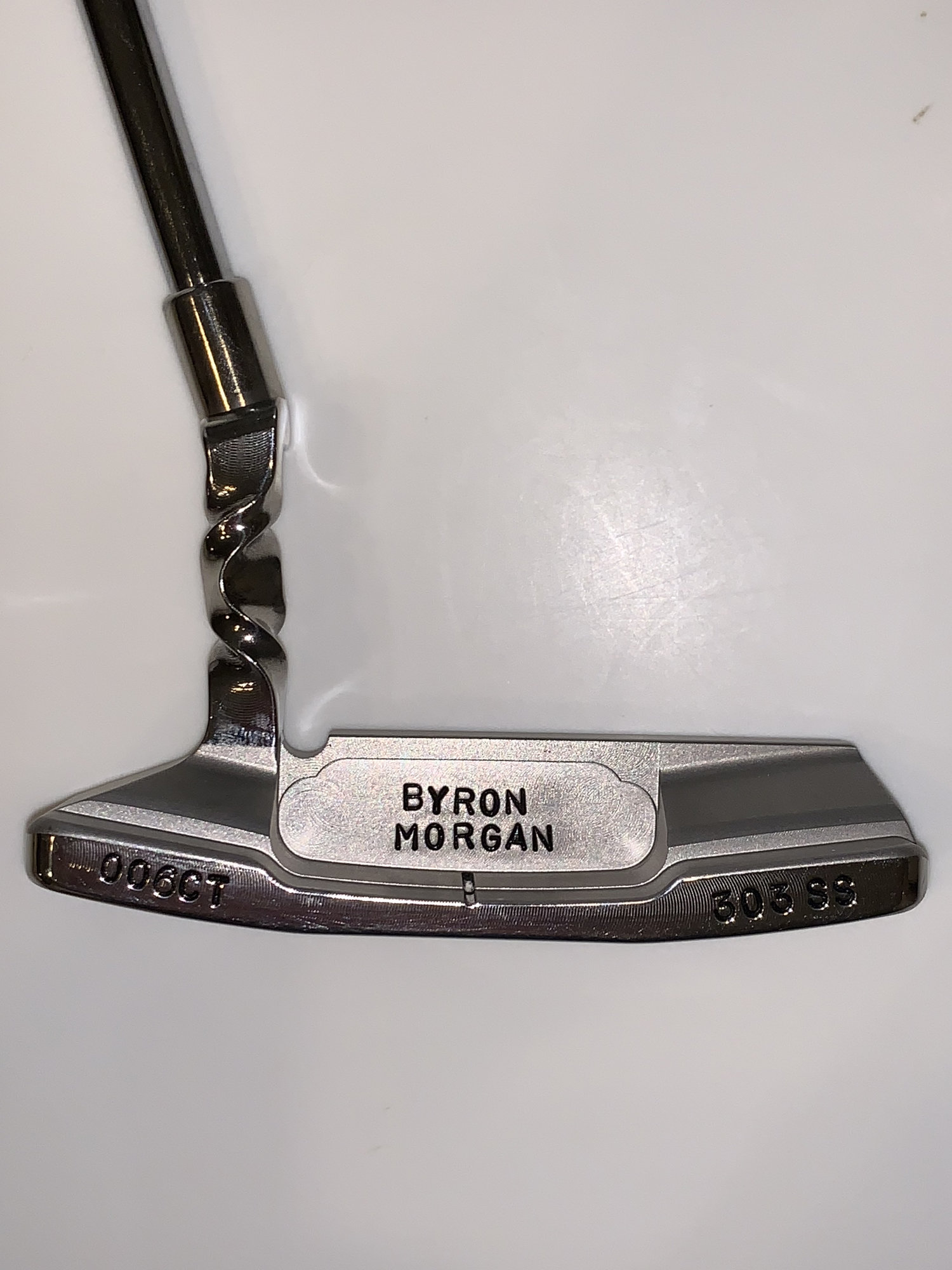 Byron Morgan 006 CT Twisty 35” Putter - For Sale Archive-For