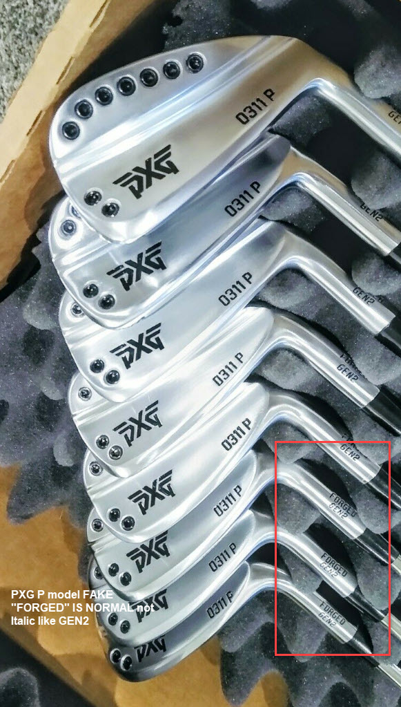 Fake pxg irons Clearance