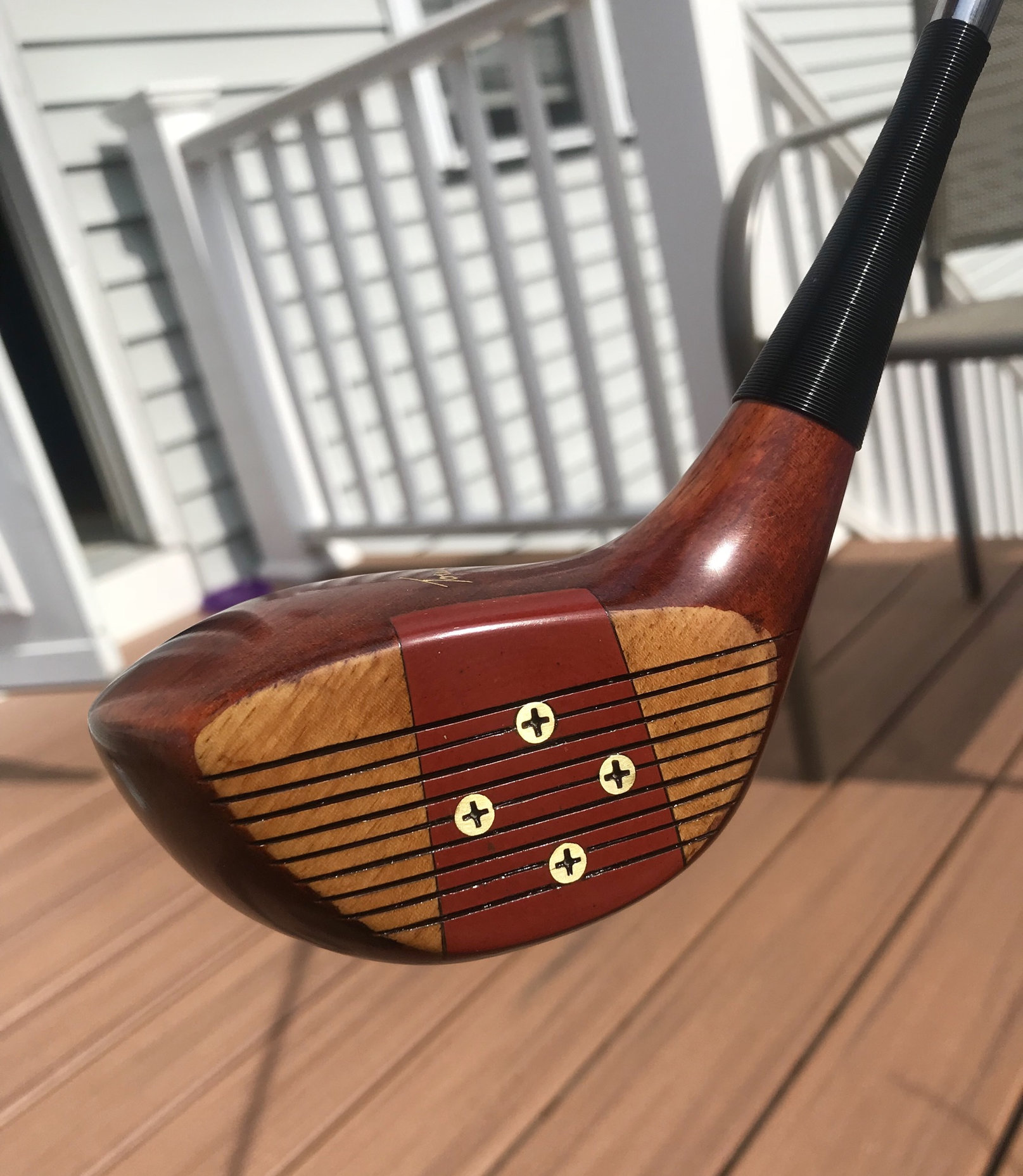 MacGregor - MacGregor　マグレガー　693T　パーシモン　メンズゴルフドライバー　1W　DR　スチール　右利き用　木製　43.25インチ　約377g MacGregor マグレガー 693T パーシモン メンズゴルフドライバー