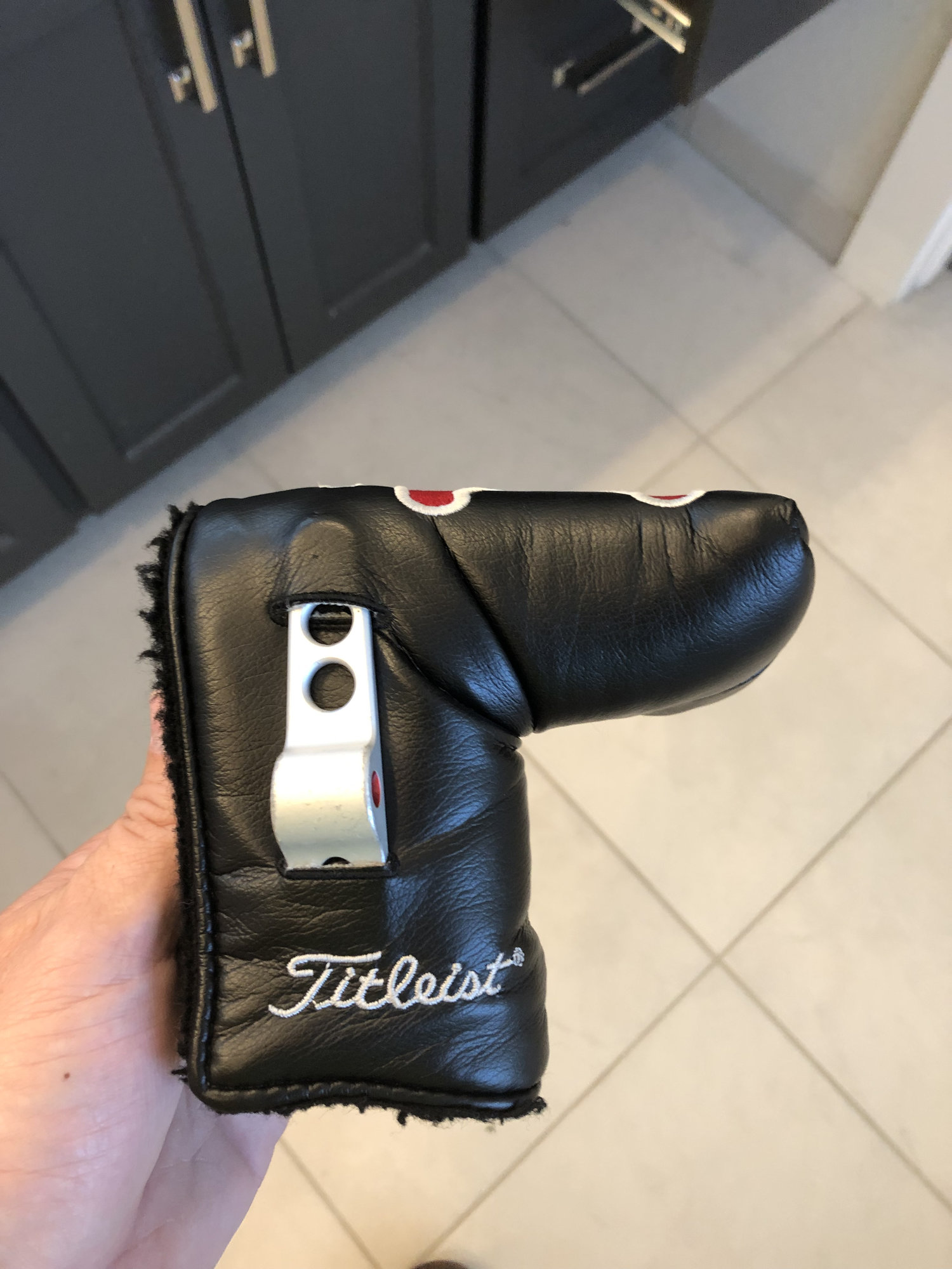 Scotty Cameron Pro Platinum Laguna Mid Slant Putter plus divot tool