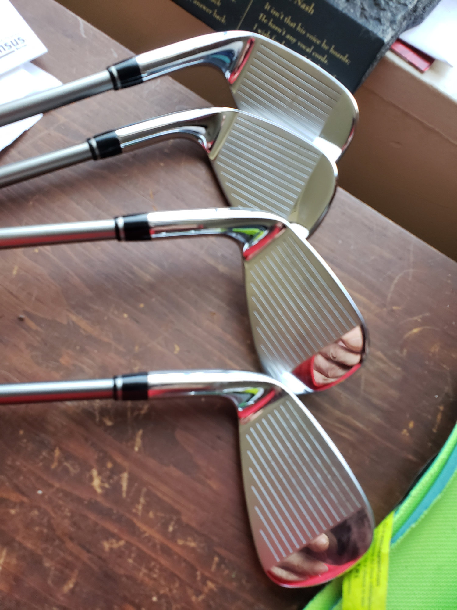 Wilson Staff c300 Irons and PMP Tour Grind Wedges. Custom