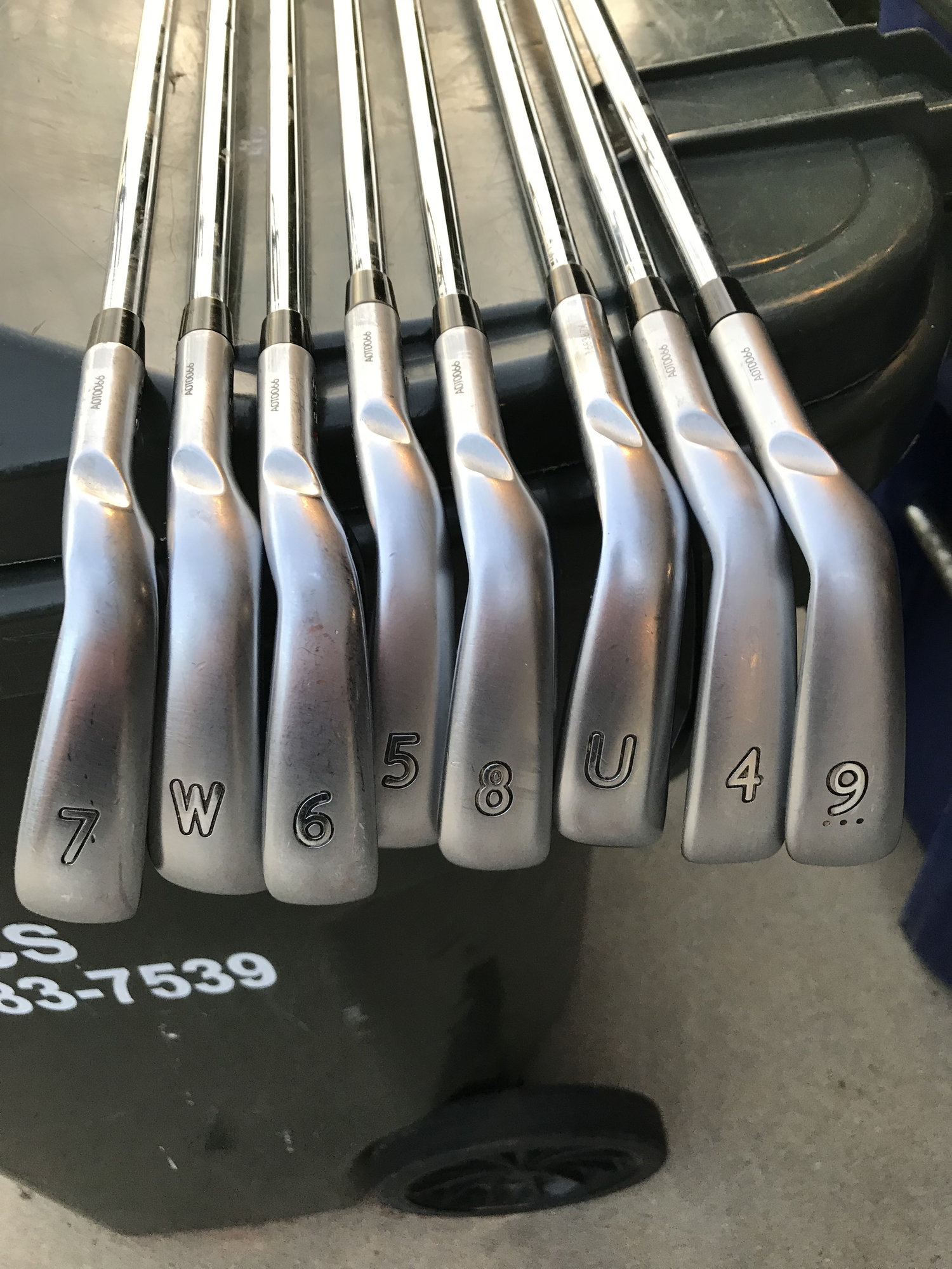 PING i200 4番アイアン 4I Flex-S PING ピンi200 4〜Wの7本S スチールシャフトprojectX（≪最新
