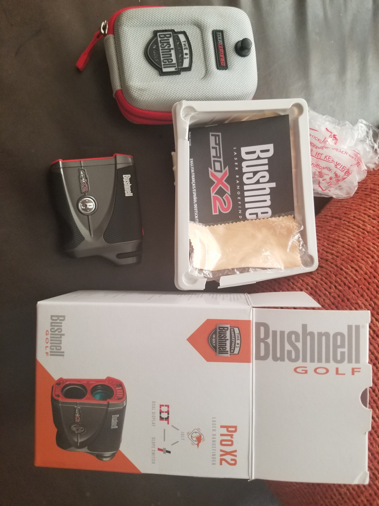 Flightscope Mevo and Bushnell Pro X2 Rangefinder For Sale ArchiveFor