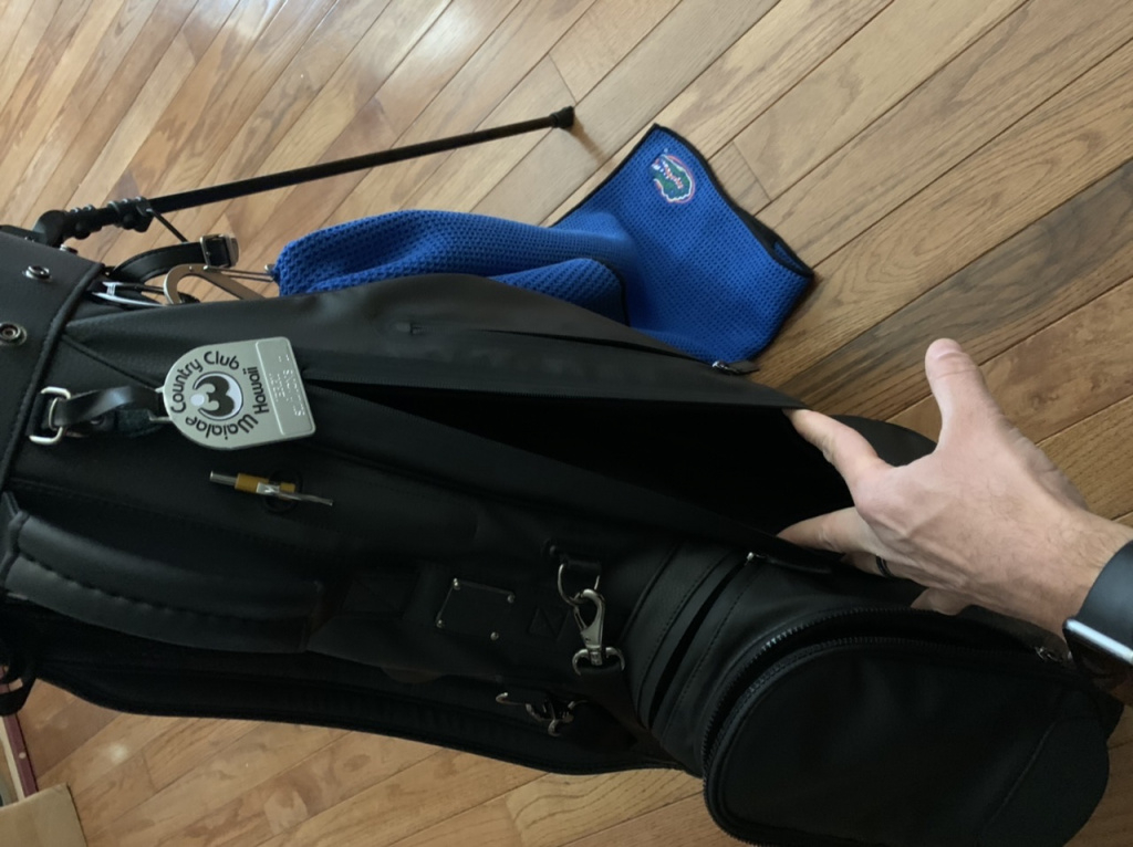 Titleist Linksmaster Members Bag In Hand Pics Golf Bags/Carts