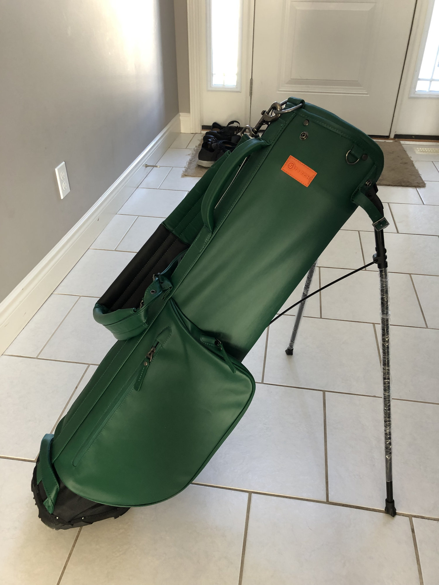 Brand new Stitch SL1 golf bag. Green For Sale ArchiveFor Feedback