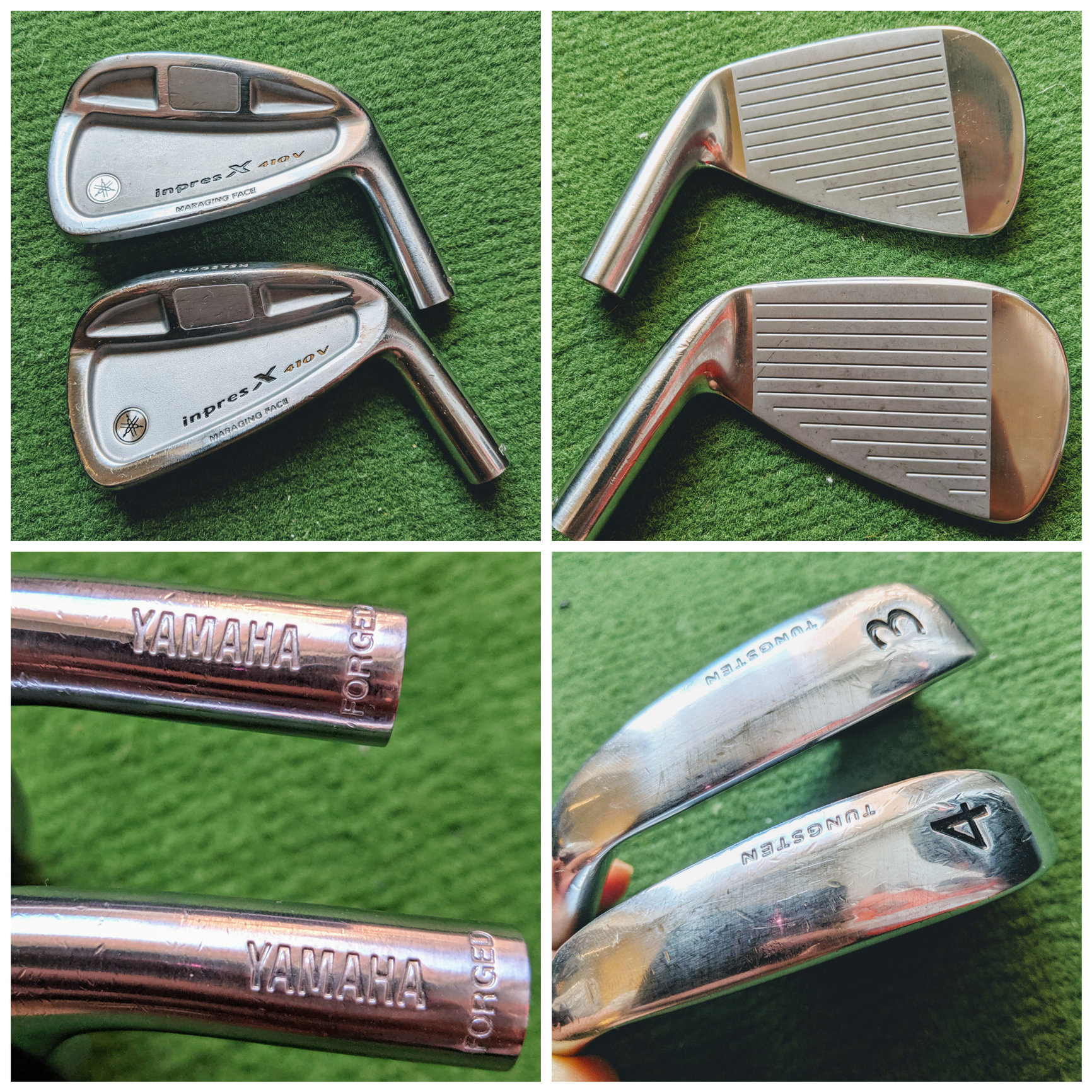 JDM Yamaha 3 & 4 iron heads only (endo For Sale ArchiveFor