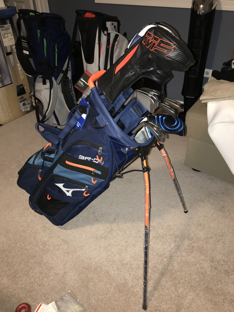 mizuno 14 way stand bag