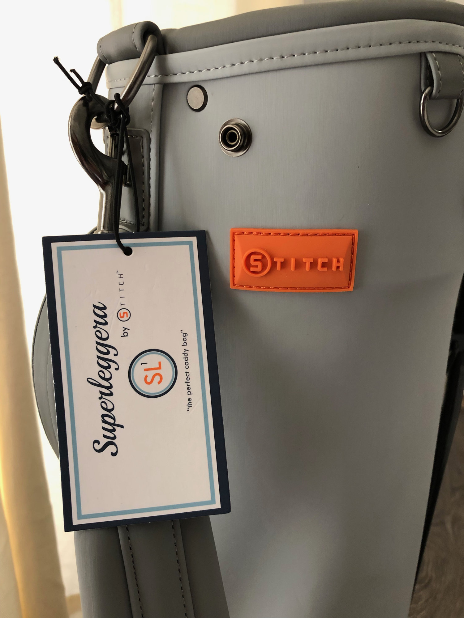 SOLD Stitch SL1 Superleggera Leather Golf Bag For Sale ArchiveFor