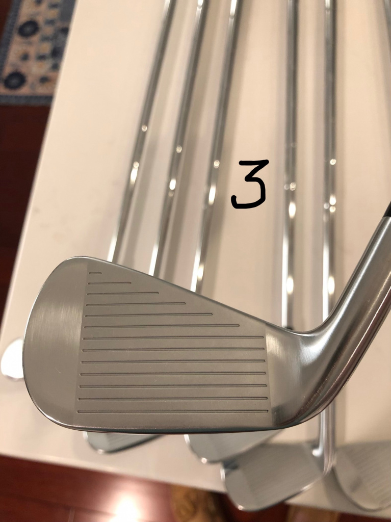 TaylorMade P760 3PW w/ Tour Issue X100, TaylorMade Raw Milled Grind