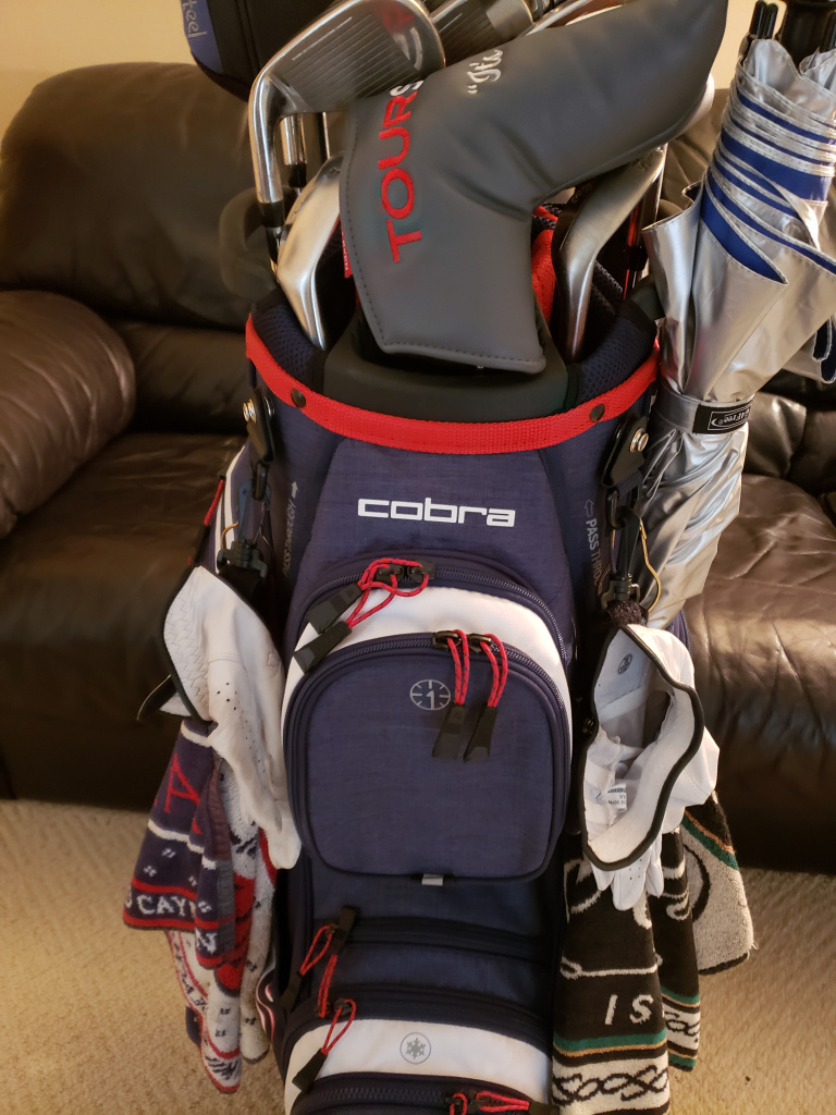 Bag Review Cobra Ultralight Cart Bag Golf Bags/Carts/Headcovers