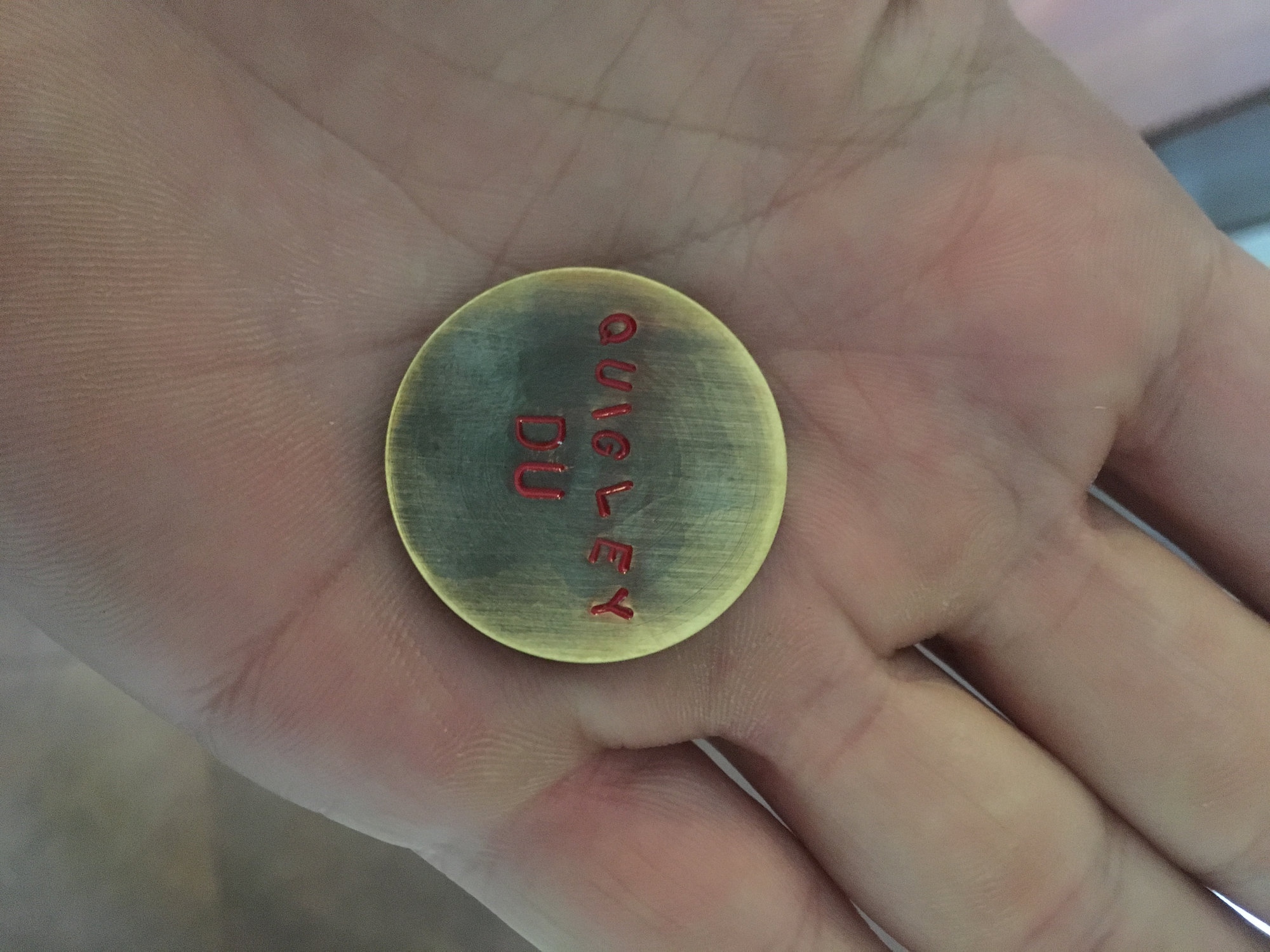 Copper Ball Marker Blanks Golf Style and Accessories GolfWRX