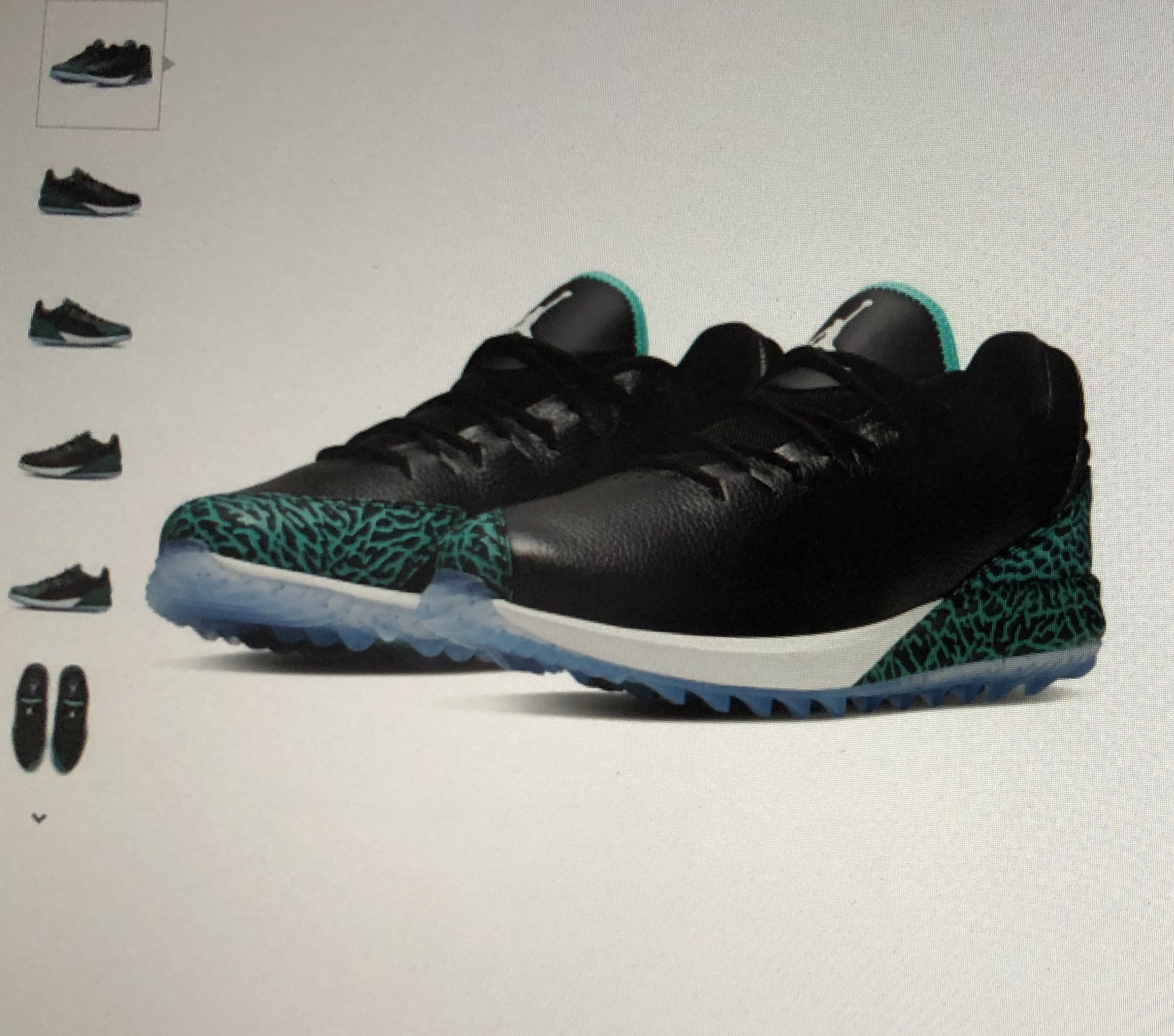 (NO BUY/SELL/TRADE POSTS) Air Jordan GOLF footwear - âWolf Greyâ AJV low 12-18-20- info/pics PG 