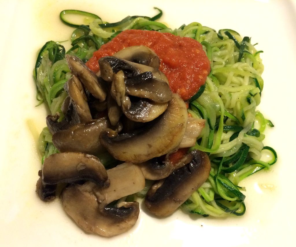 vegan zucchini pasta