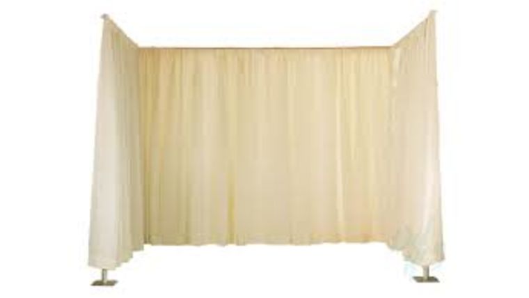 Polyester 10 X 60 Ivory Drape Rentals Online 6 Day