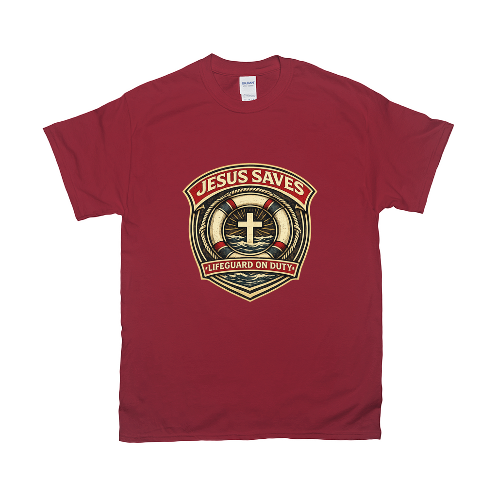 Jesus Saves – Lifeguard On Duty Shirt
