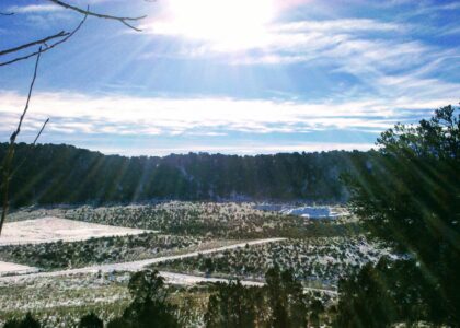 Colorado in the Snow. Copyright Catherine Goshen 2020