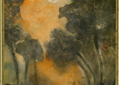 Landscape by Rabindranath Tagore, 1937