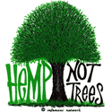 Buy the "Hemp Not Trees" T-Shirt at EcoBold.com