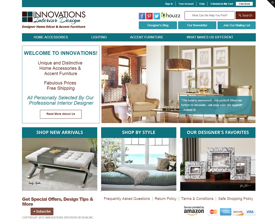 Shopify Theme Interior Designer