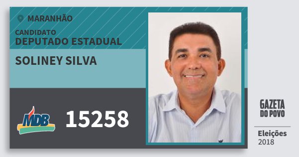 Resultado de imagem para soliney silva candidato