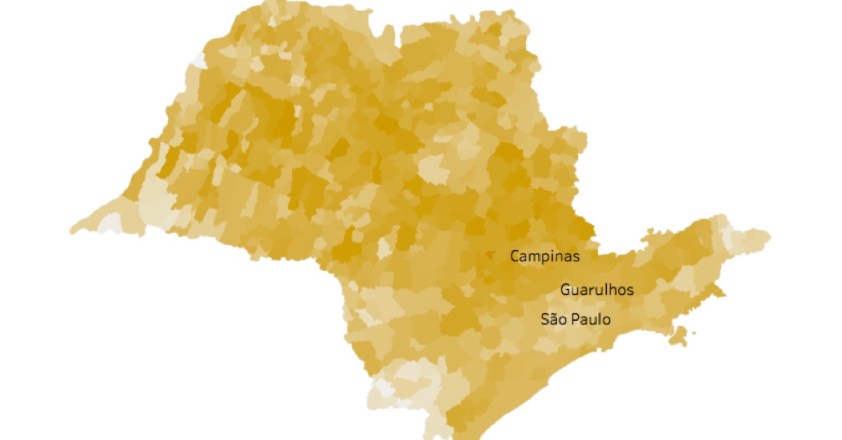 Veja como foi a votação para presidente no 1º turno das Eleições 2018 nos municípios de São Paulo. Selecione o seu município para ver o resultado de cada candidato, ou selecione um candidato para ver onde ele foi mais votado.