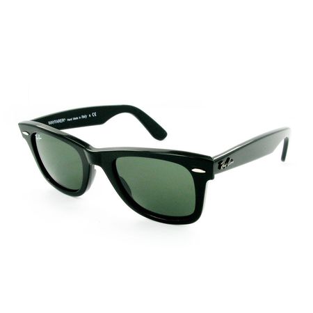 Anteojos - Ray Ban Lentes de Sol  Wayfarer Black Green Ray Ban