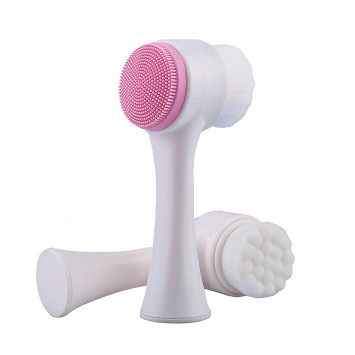 Cepillo De Limpieza Facial Doble Cara Como Usar