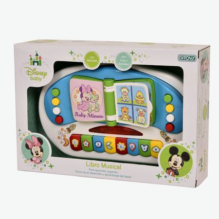 Juguete Libro Musical Disney Bebe Ditoys 579 Ditoys