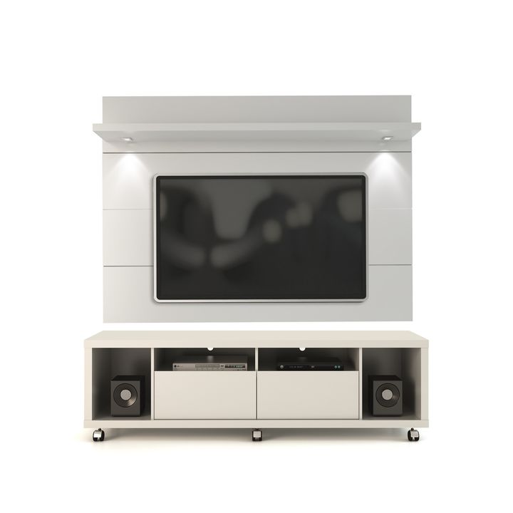 Panel Colgante Horizon para TV hasta 65" + Rack para TV 2,20 metros