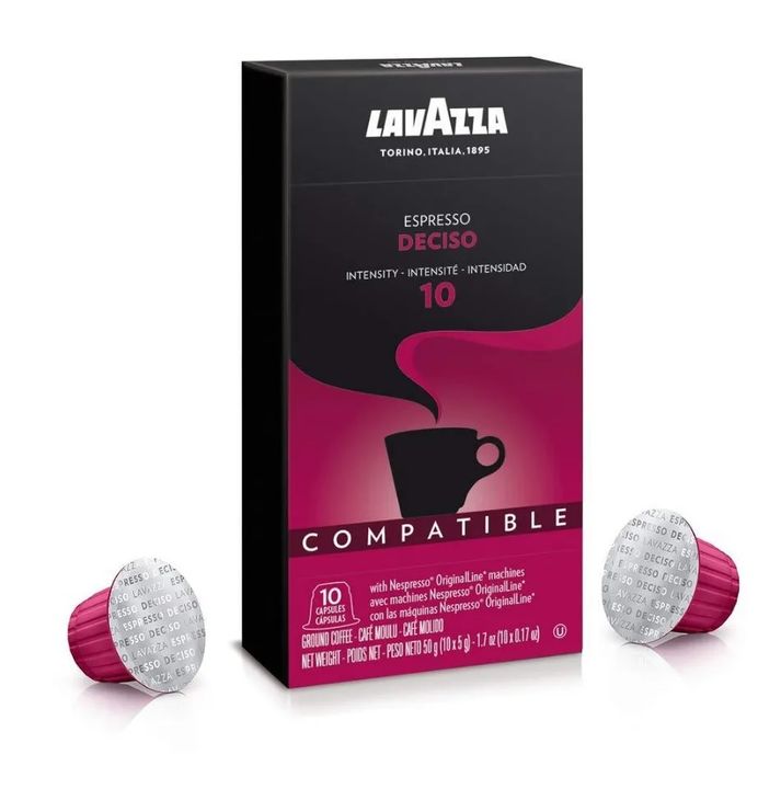 CAPSULAS LAVAZZA COMPATIBLE NESPRESSO X 50 Deciso Carmesi Lavazza