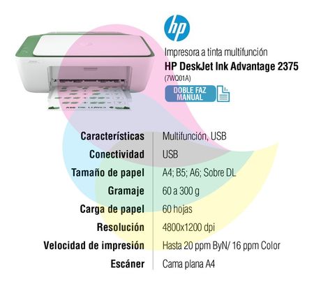 hp printer 2375