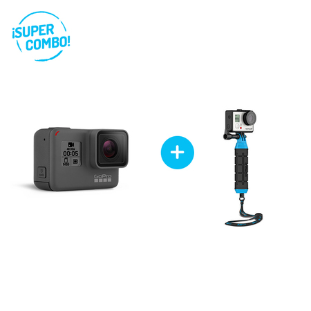 GoPro Combo Camara GoPro Hero 5 Black + Baston GoPole Grenade