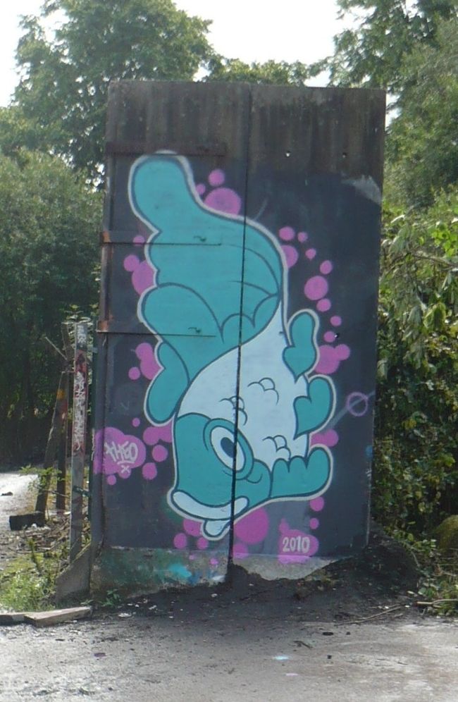 Personnages Par Theo Halifax (Royaume Uni) Streetart et Graffiti