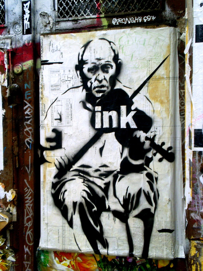 Street Art By Ink New York City (NY) Streetart and Graffiti FatCap