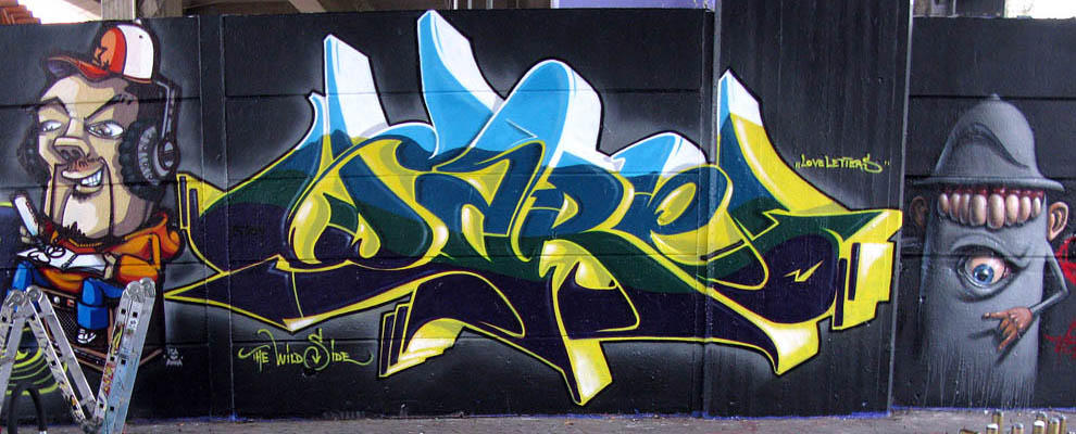 Piece By Dare Koblenz (Switzerland) Streetart and Graffiti FatCap
