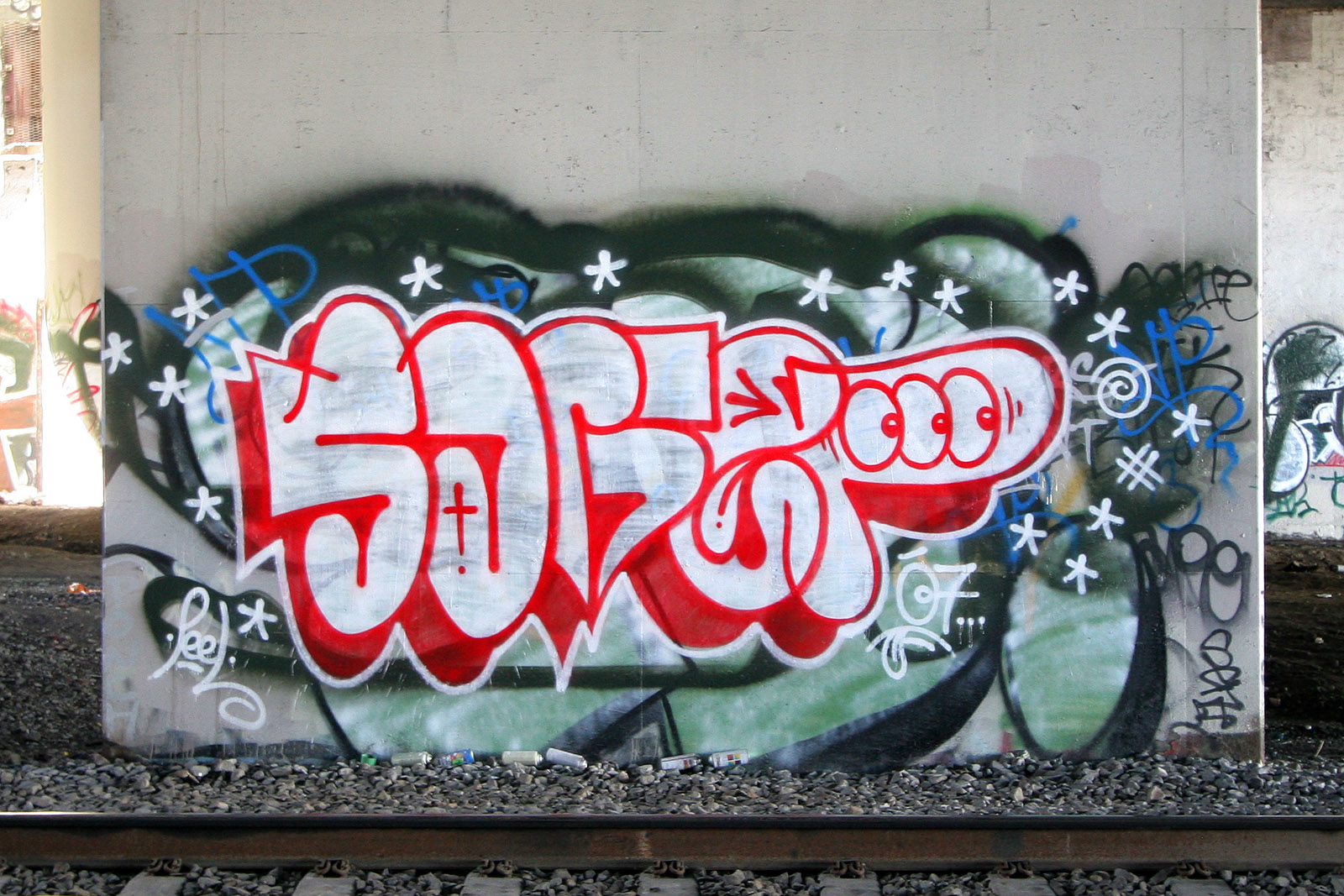 Throw Ups By Sager San Francisco (CA) Streetart and Graffiti FatCap