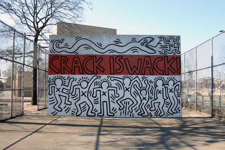 Street Art By Keith Haring - New York City (NY) - Street-art and