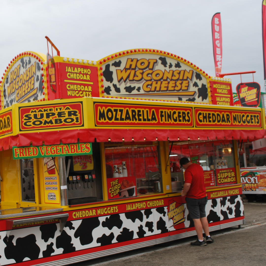 Meggers Hot Wisconsin Cheese Logo