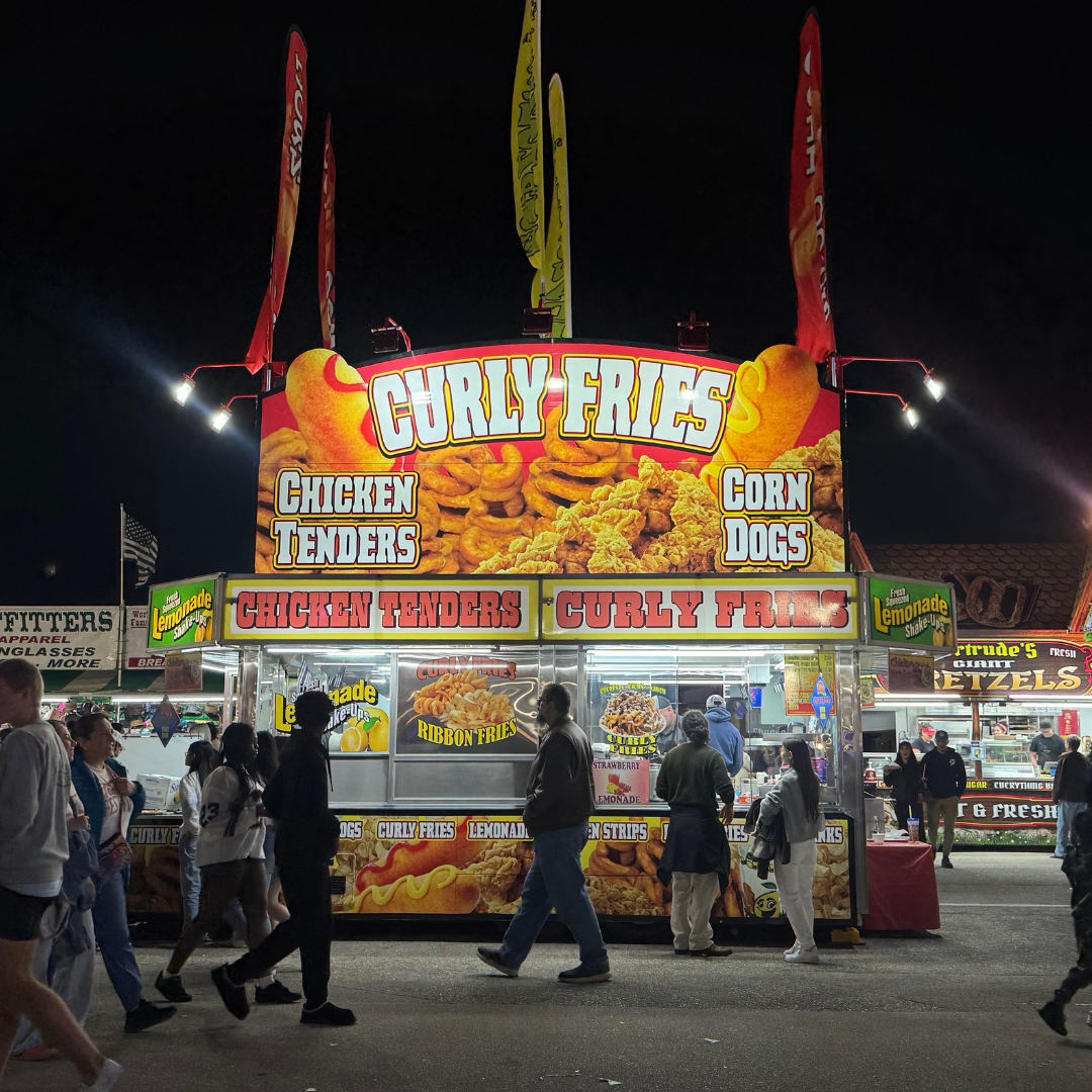 Triple T Concessions Corn Dog Logo