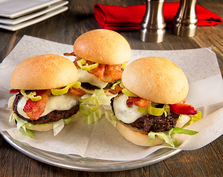 Italian Slider Burgers Recipe Grande Cheese