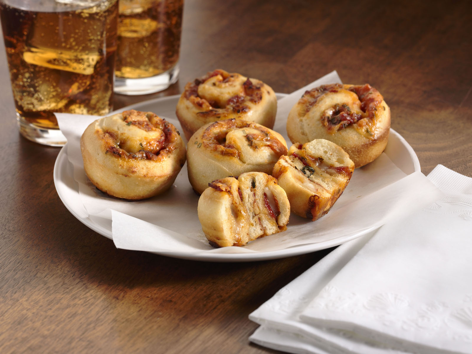 Cheesy Pepperoni Pinwheels Recipe Grande Cheese