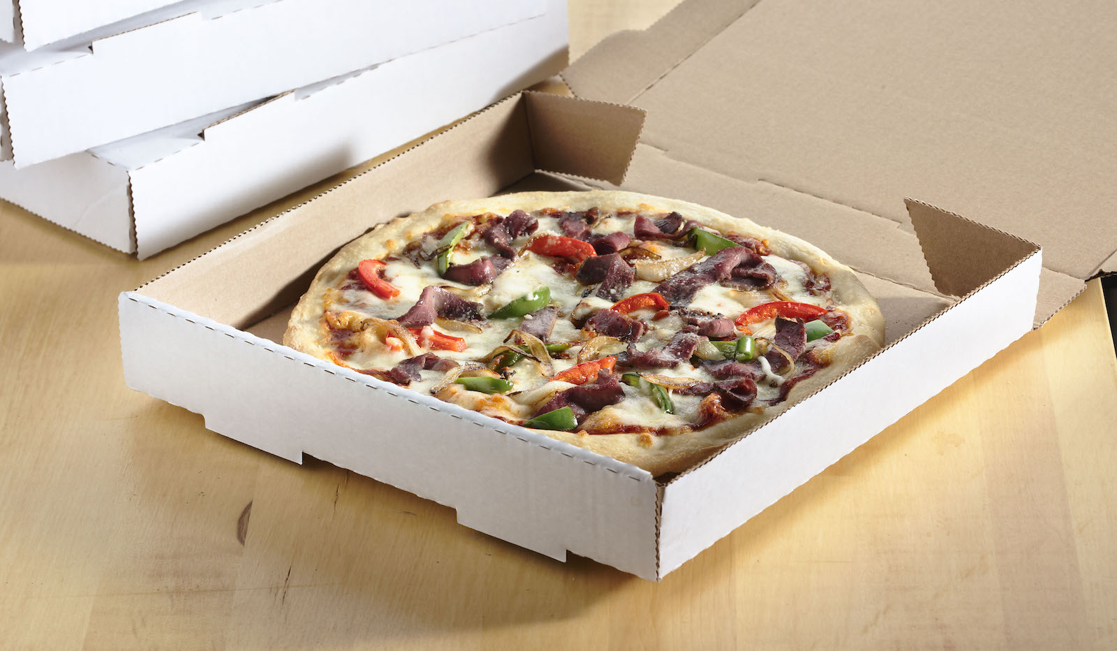 Philly Cheesesteak Pizza Recipe Grande Cheese