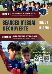 Thonon Evian Grand Genève Football Club - SEANCES ESSAI ECOLE DE FOOT